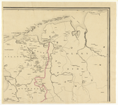 215056 Archeologische kaart van het noordoostelijke deel van Nederland en een deel van Duitsland (Oldenburg, Hannover, ...